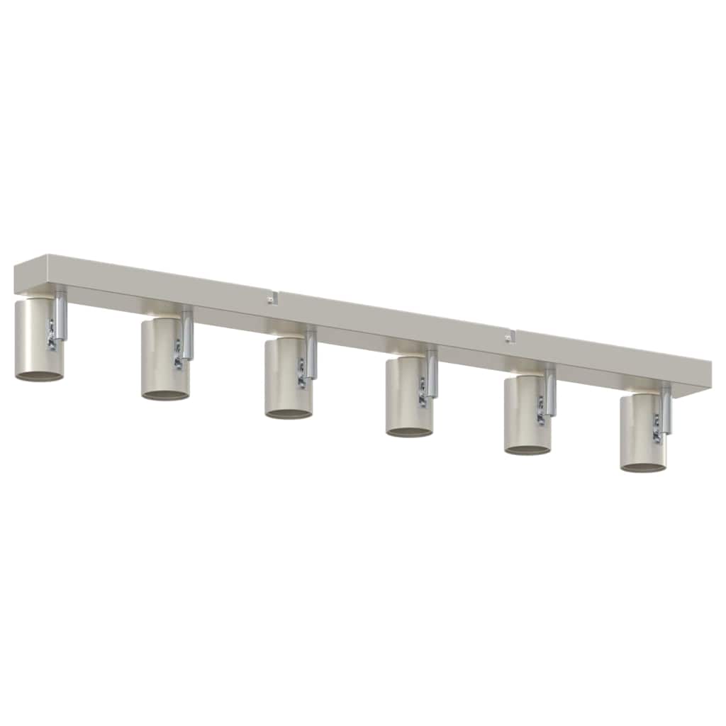 Ceiling Spotlight Nickel 73 x 6.5 x 11.5 cm Metal