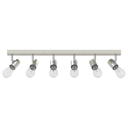 Ceiling Spotlight Nickel 73 x 6.5 x 11.5 cm Metal