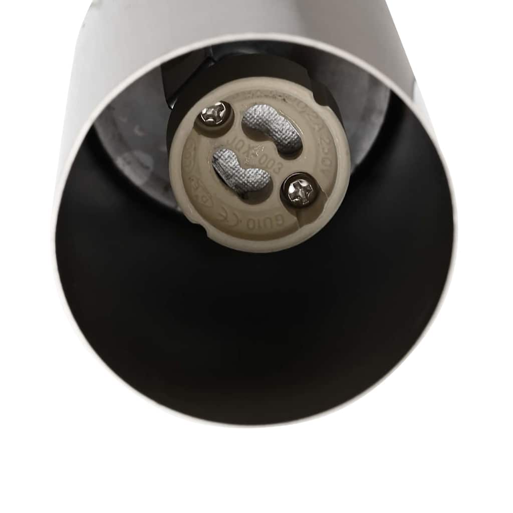 Ceiling Spotlight with Spotlights Nickel 6 x 6 x 16 cm Metal