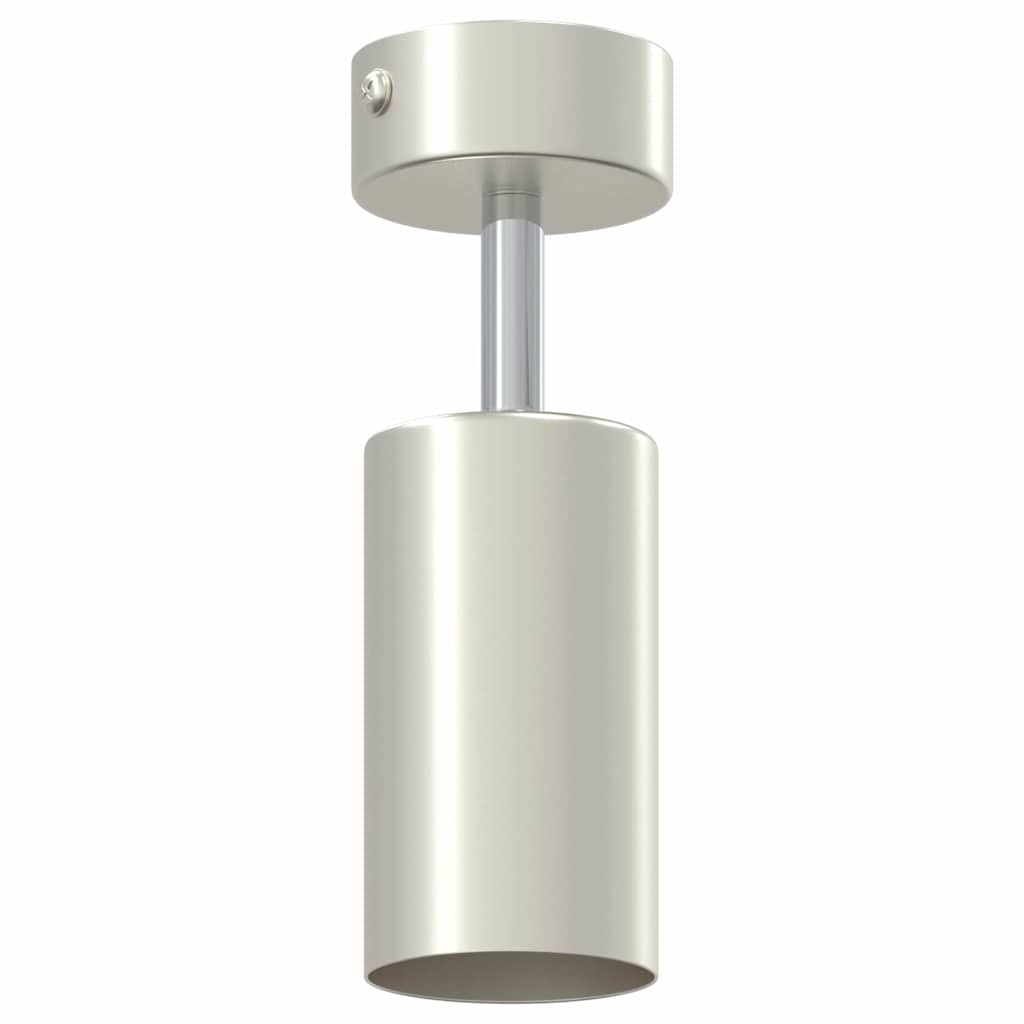 Ceiling Spotlight with Spotlights Nickel 6 x 6 x 16 cm Metal