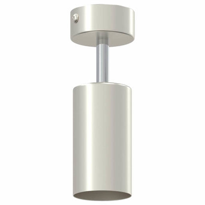 Ceiling Spotlight with Spotlights Nickel 6 x 6 x 16 cm Metal
