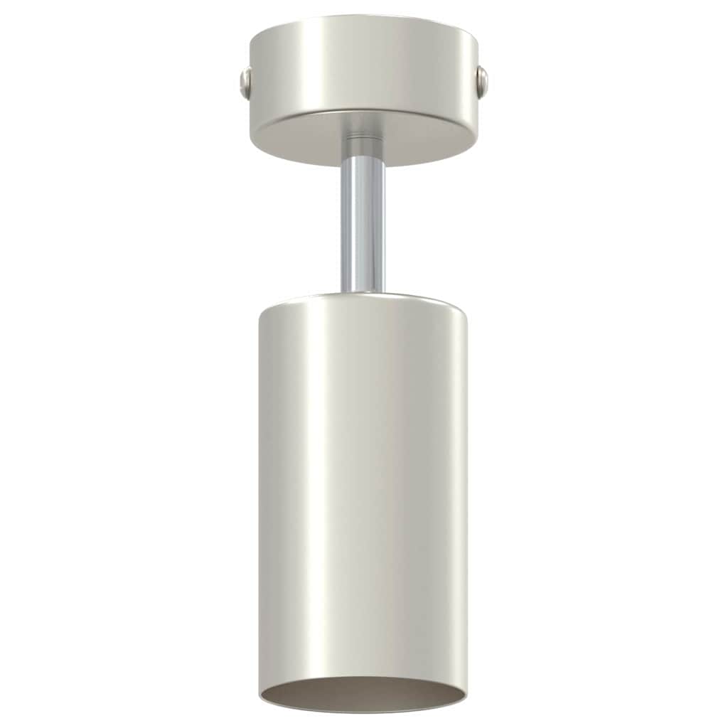 Ceiling Spotlight with Spotlights Nickel 6 x 6 x 16 cm Metal