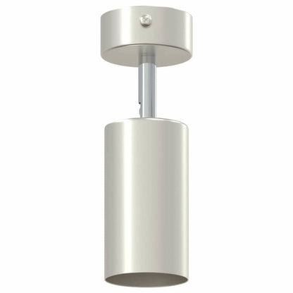 Ceiling Spotlight with Spotlights Nickel 6 x 6 x 16 cm Metal