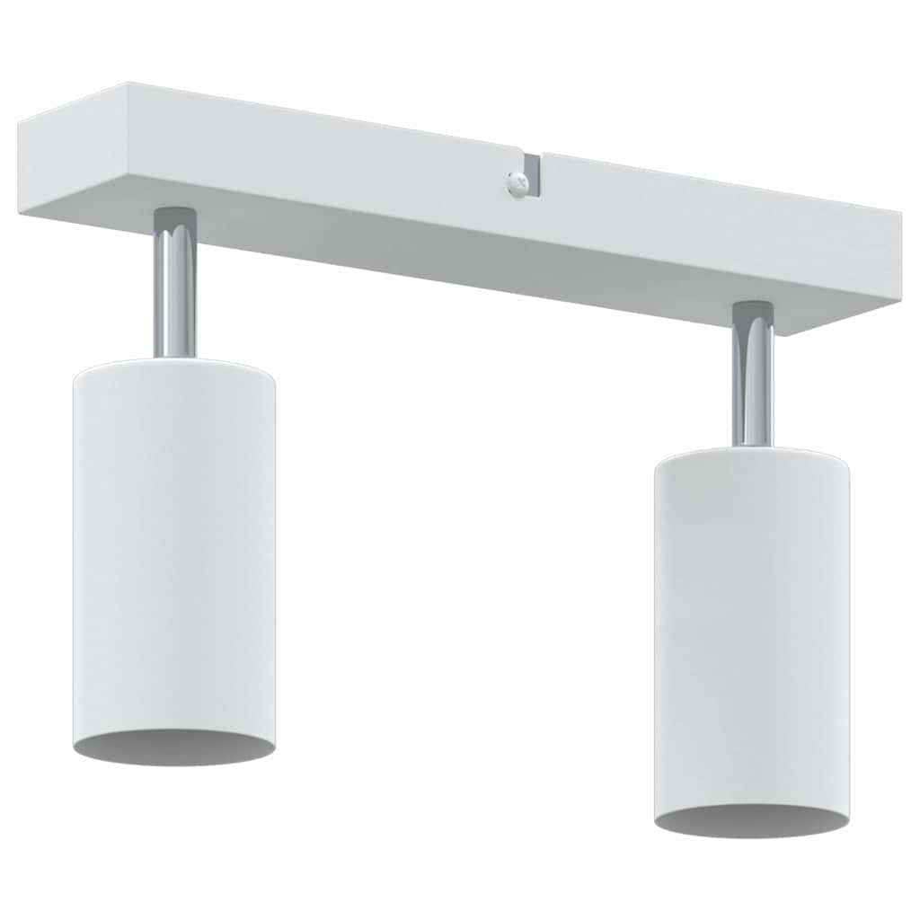 Ceiling Spotlight with Spotlights White 26 x 6 x 16 cm Metal