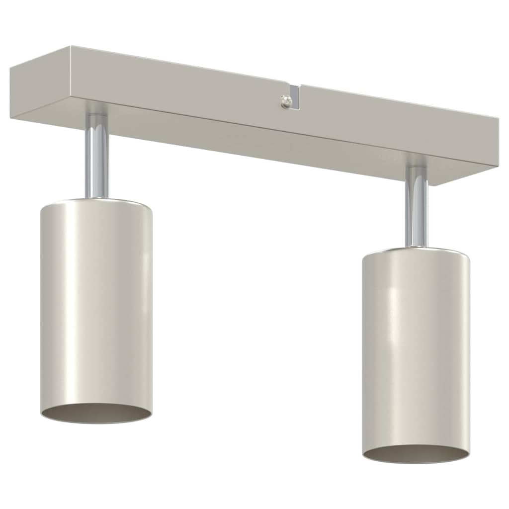 Ceiling Spotlight with Spotlights Nickel 26 x 6 x 16 cm Metal