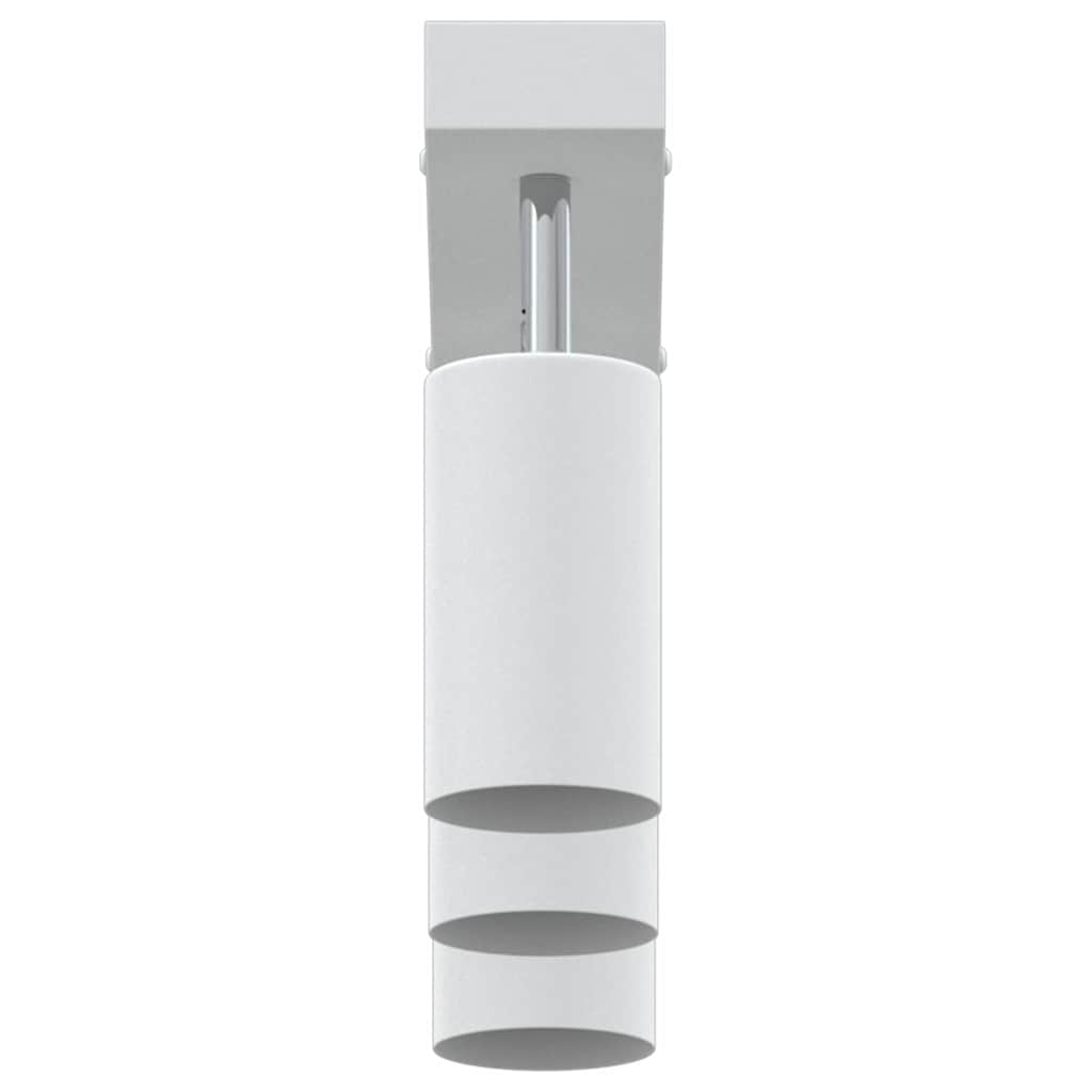 Ceiling Spotlight with Spotlights White 38 x 6 x 16 cm Metal