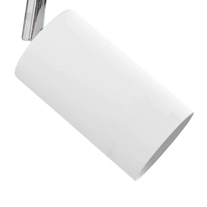 Ceiling Spotlight with Spotlights White 26 x 26 x 16 cm Metal