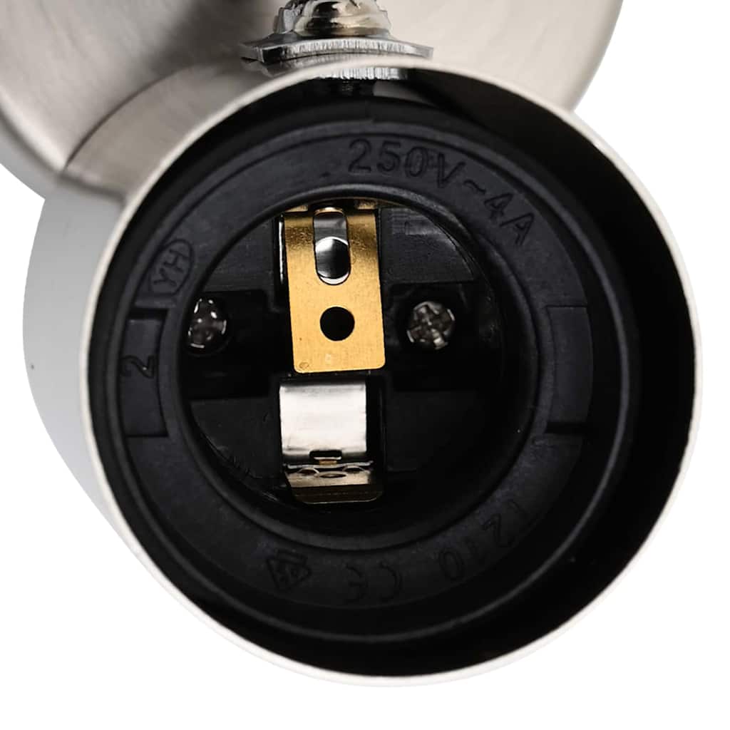 Ceiling Spotlight with Spotlights Nickel 73 x 6 x 16 cm Metal