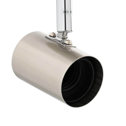 Ceiling Spotlight with Spotlights Nickel 73 x 6 x 16 cm Metal