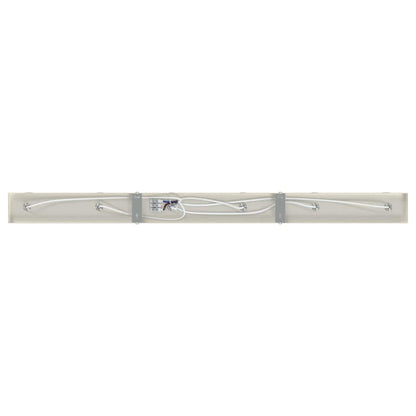 Ceiling Spotlight with Spotlights Nickel 73 x 6 x 16 cm Metal