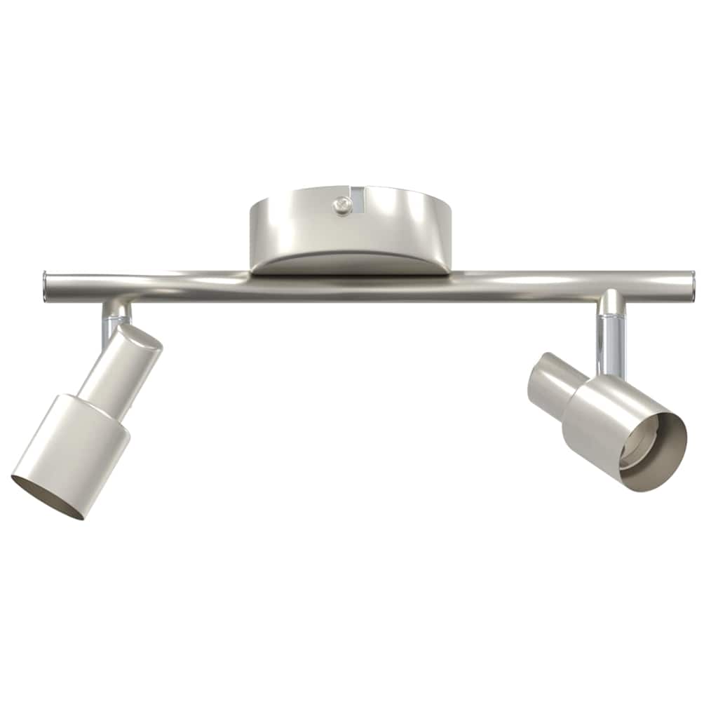 Ceiling Spotlight with Spotlights Nickel 25.5 x 8 x 11 cm Steel