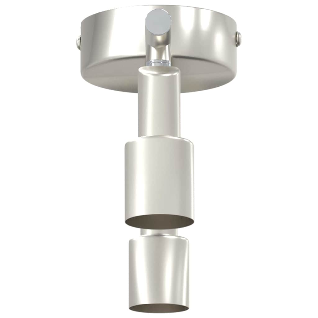 Ceiling Spotlight with Spotlights Nickel 25.5 x 8 x 11 cm Steel