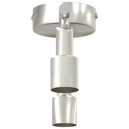 Ceiling Spotlight with Spotlights Nickel 25.5 x 8 x 11 cm Steel