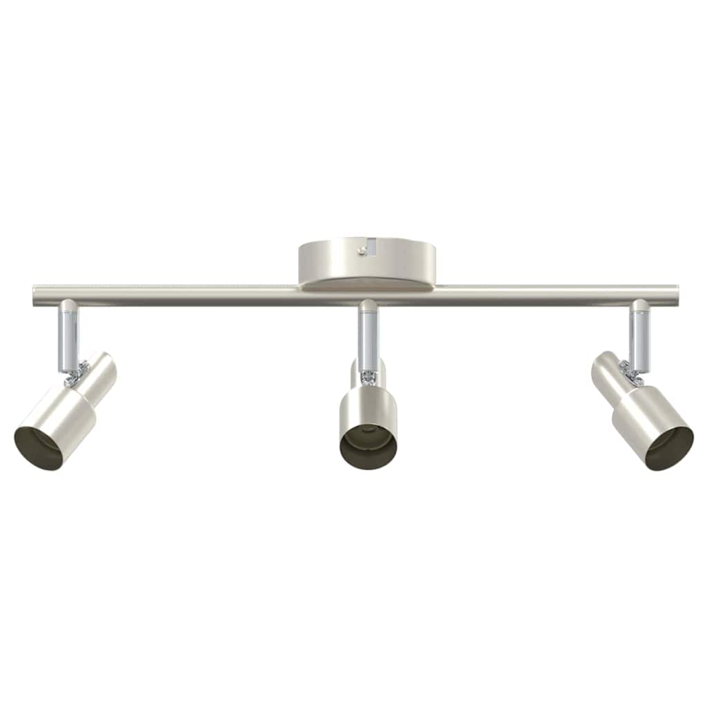 Ceiling Spotlight Nickel 39 x 10.5 x 10.5 cm Steel