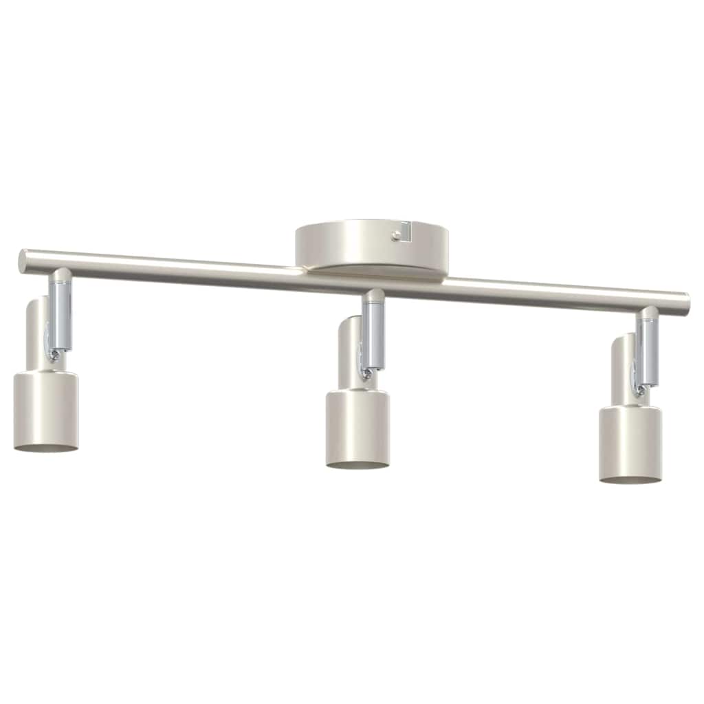 Ceiling Spotlight Nickel 39 x 10.5 x 10.5 cm Steel