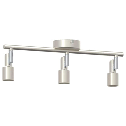 Ceiling Spotlight Nickel 39 x 10.5 x 10.5 cm Steel