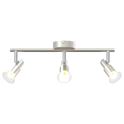 Ceiling Spotlight Nickel 39 x 10.5 x 10.5 cm Steel