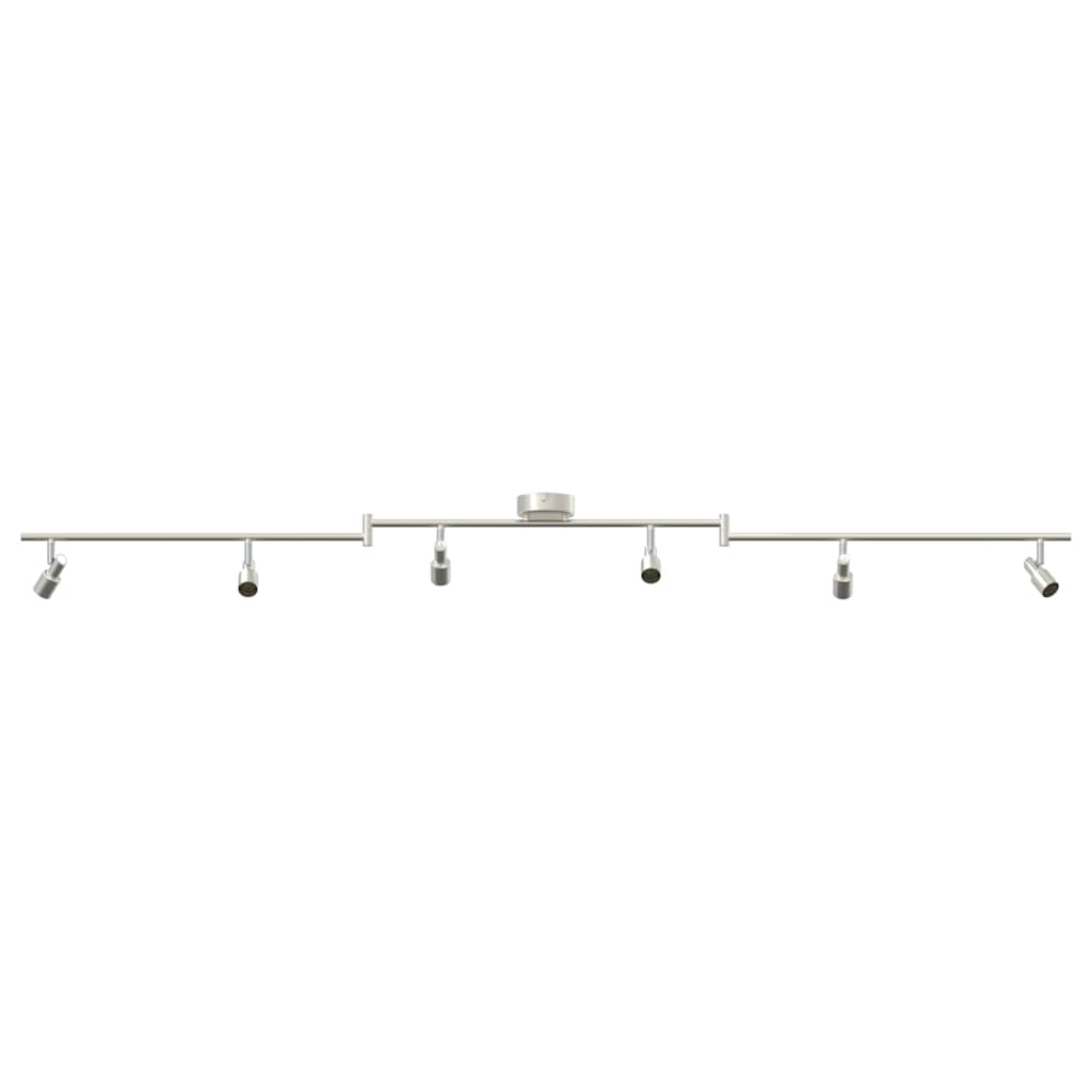 Ceiling Spotlight Nickel 176.5 x 9.5 x 14 cm Steel