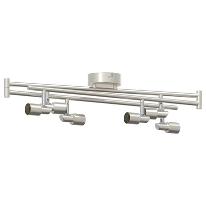 Ceiling Spotlight Nickel 176.5 x 9.5 x 14 cm Steel