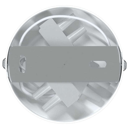 Ceiling Spotlight with Spotlights White 8 x 8 x 14 cm Metal