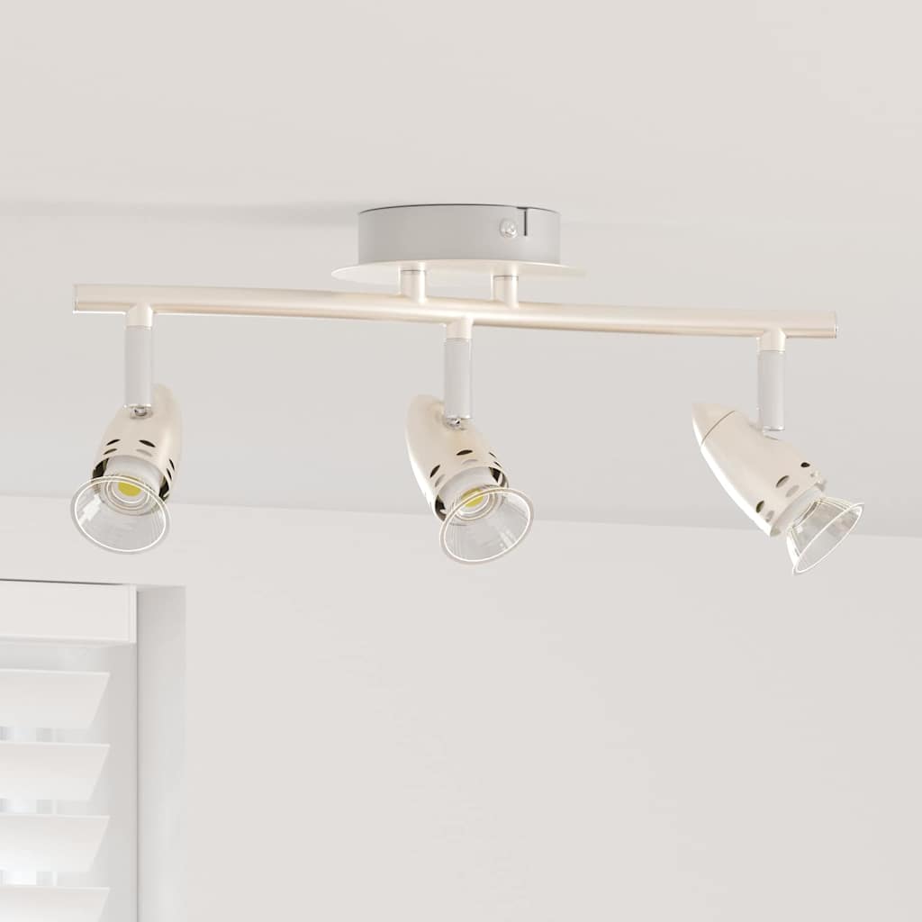 Ceiling Spotlight Nickel 36.5 x 10 x 12.5 cm Metal