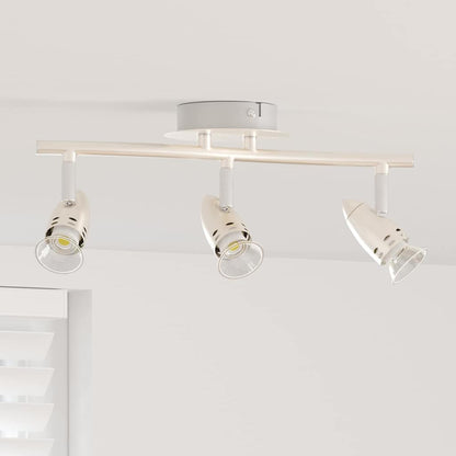 Ceiling Spotlight Nickel 36.5 x 10 x 12.5 cm Metal