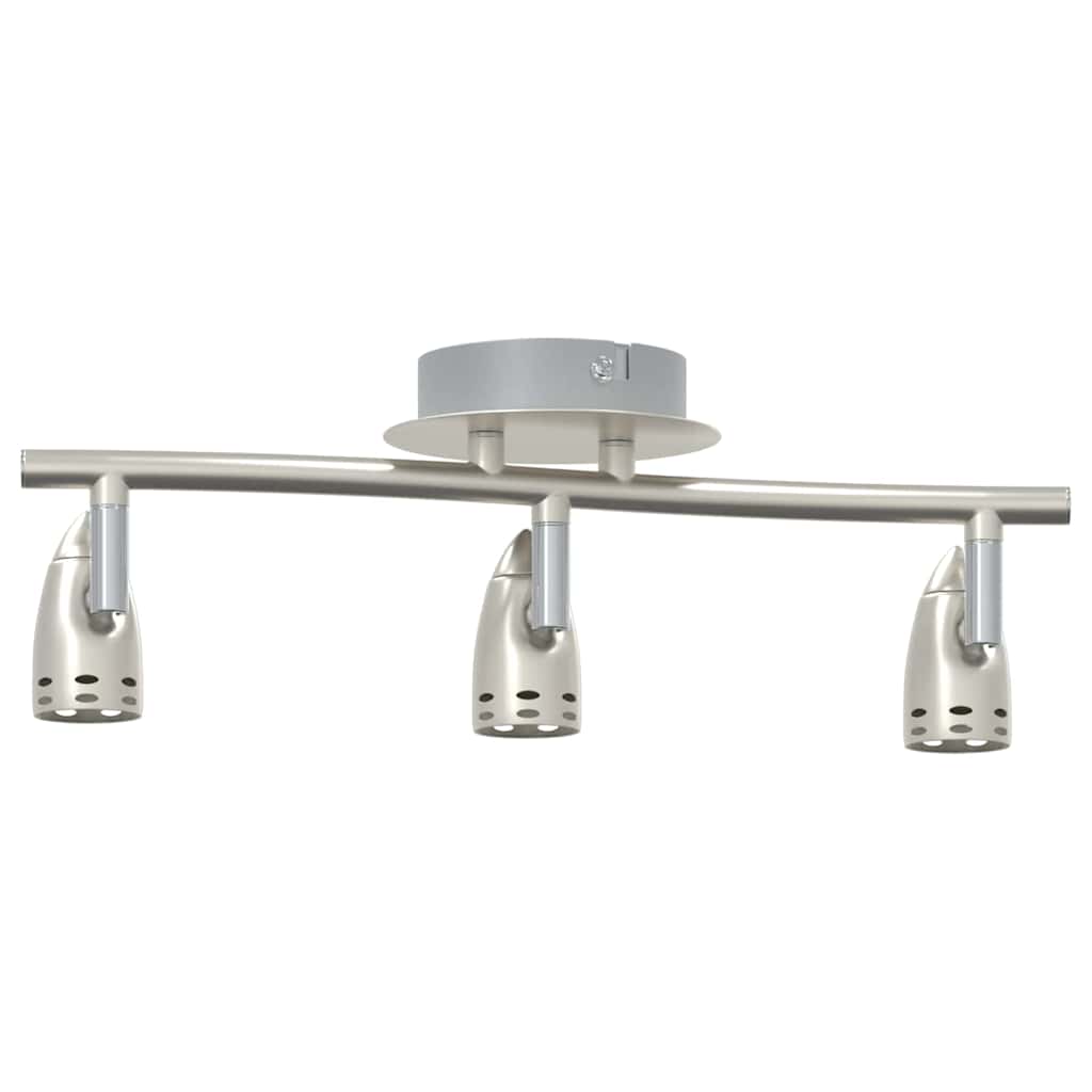 Ceiling Spotlight Nickel 36.5 x 10 x 12.5 cm Metal