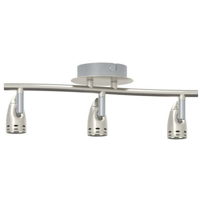 Ceiling Spotlight Nickel 36.5 x 10 x 12.5 cm Metal