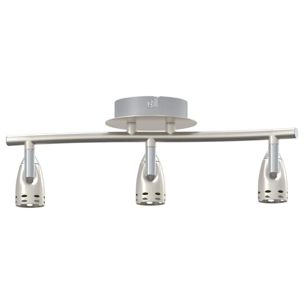 Ceiling Spotlight Nickel 36.5 x 10 x 12.5 cm Metal