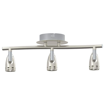 Ceiling Spotlight Nickel 36.5 x 10 x 12.5 cm Metal