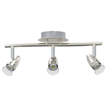 Ceiling Spotlight Nickel 36.5 x 10 x 12.5 cm Metal