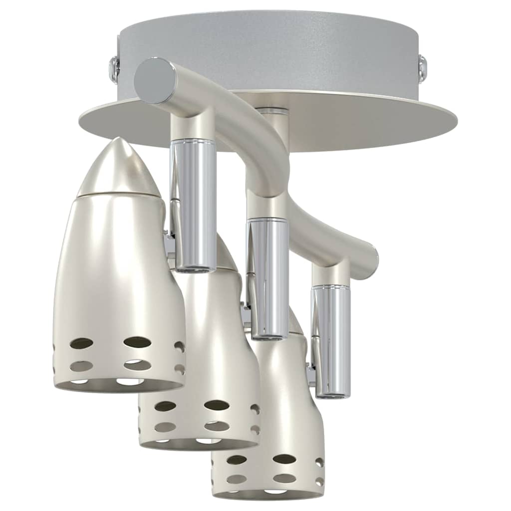 Ceiling Spotlight Nickel 36.5 x 10 x 12.5 cm Metal