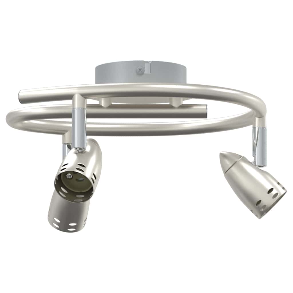 Ceiling Spotlight Nickel 24 x 22 x 12.5 cm Metal