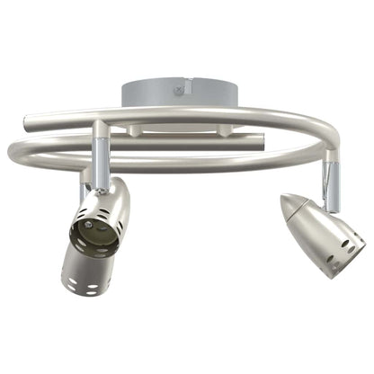 Ceiling Spotlight Nickel 24 x 22 x 12.5 cm Metal