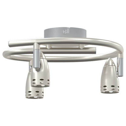 Ceiling Spotlight Nickel 24 x 22 x 12.5 cm Metal