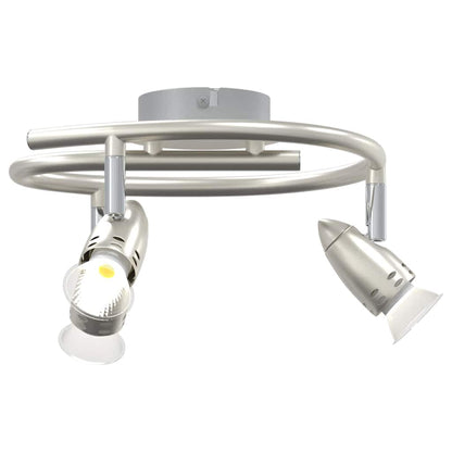 Ceiling Spotlight Nickel 24 x 22 x 12.5 cm Metal