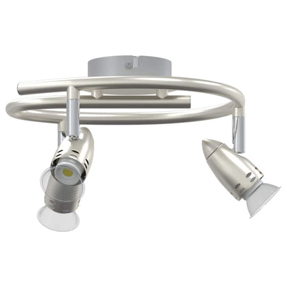 Ceiling Spotlight Nickel 24 x 22 x 12.5 cm Metal