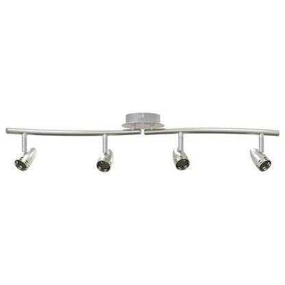 Ceiling Spotlight Nickel 61 x 10 x 12.5 cm Metal
