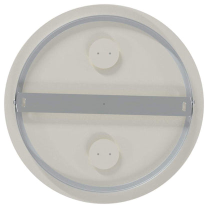 Ceiling Spotlight Nickel 29 x 29 x 11 cm Steel and Glass