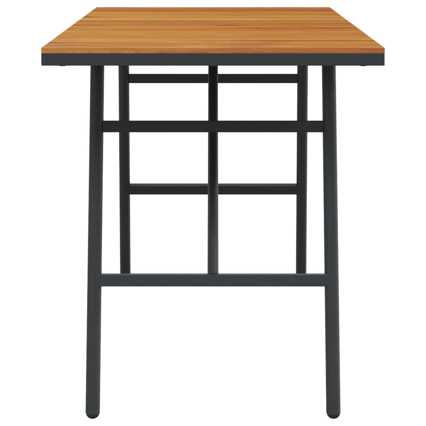 Dining Table Brown 110 x 55 x 61.5 cm Solid Acacia Wood