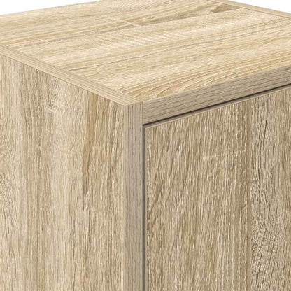 Garage Cabinets 2 pcs Sonoma Oak Engineered Wood
