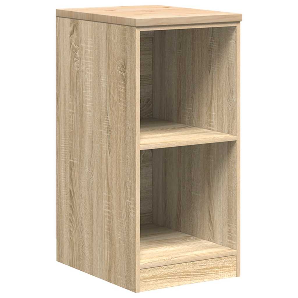 Garage Cabinets 2 pcs Sonoma Oak Engineered Wood