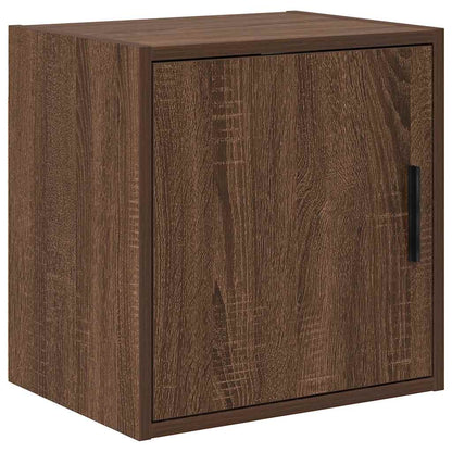 Garage Cabinets 2 pcs Brown Oak Engineered Wood