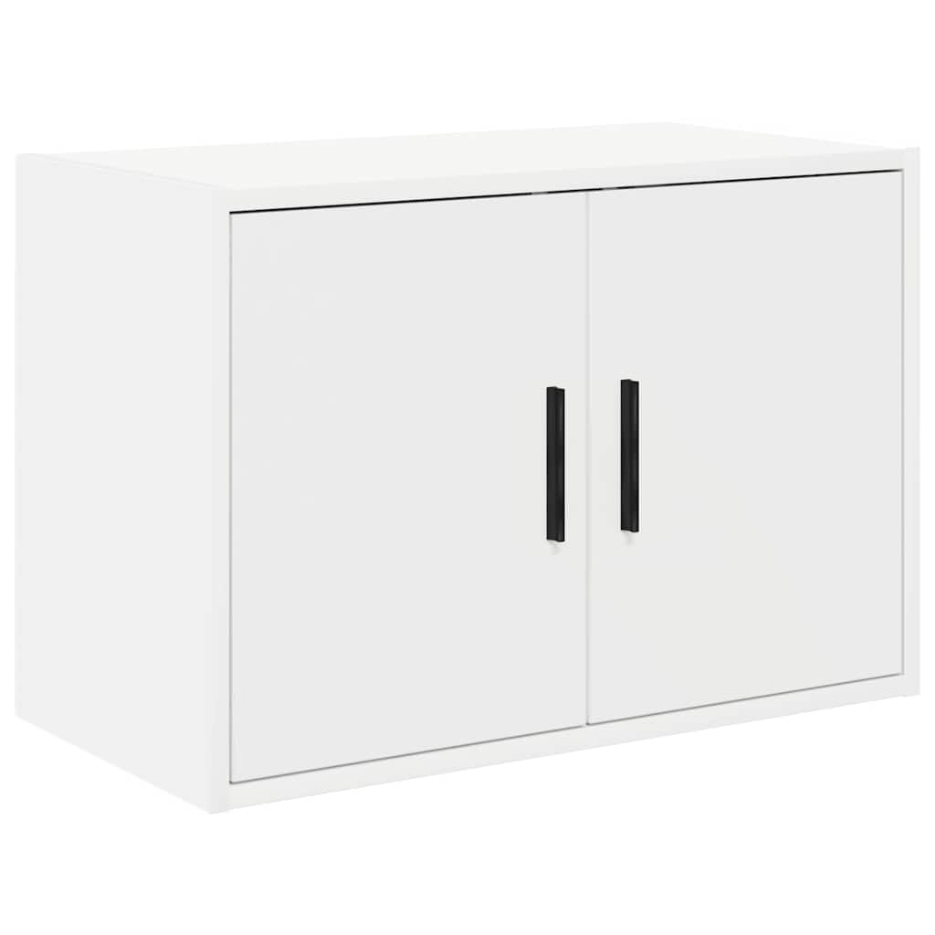 Garage Cabinets 6 pcs White Engineered Wood