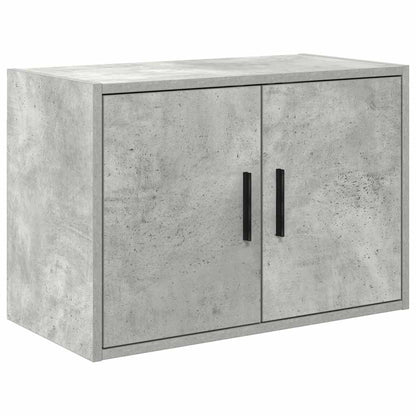 Garage Cabinets 6 pcs Concrete Grey Engineered Wood