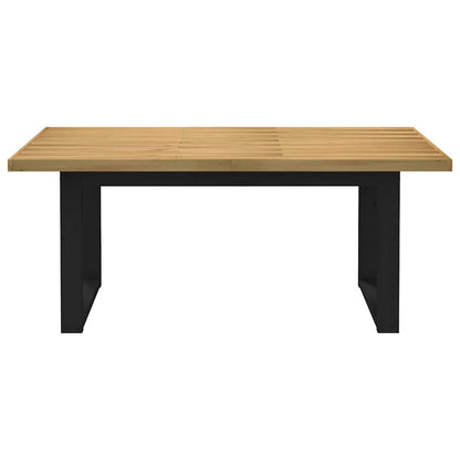 Dining Table NOAIN U-Shaped Legs 180x90x75 cm Solid Wood Pine