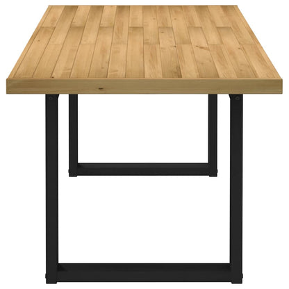 Dining Table NOAIN U-Shaped Legs 180x90x75 cm Solid Wood Pine