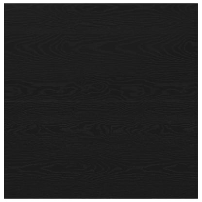 Coffee Table with Drawers Black Oak 100x100x40 cm
