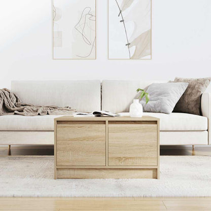 Coffee Table with Drawers Sonoma Oak 70,5x70x40 cm