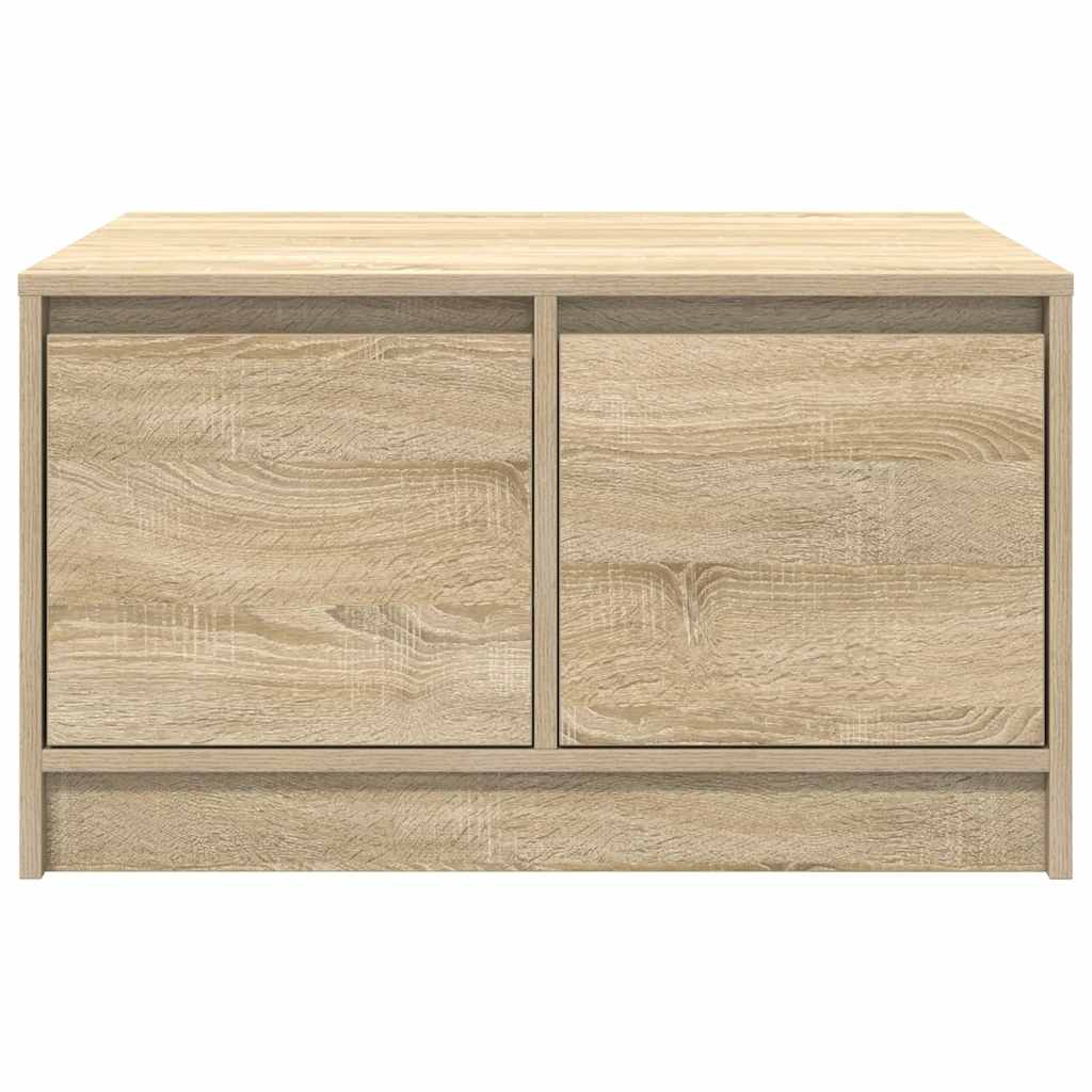 Coffee Table with Drawers Sonoma Oak 70,5x70x40 cm